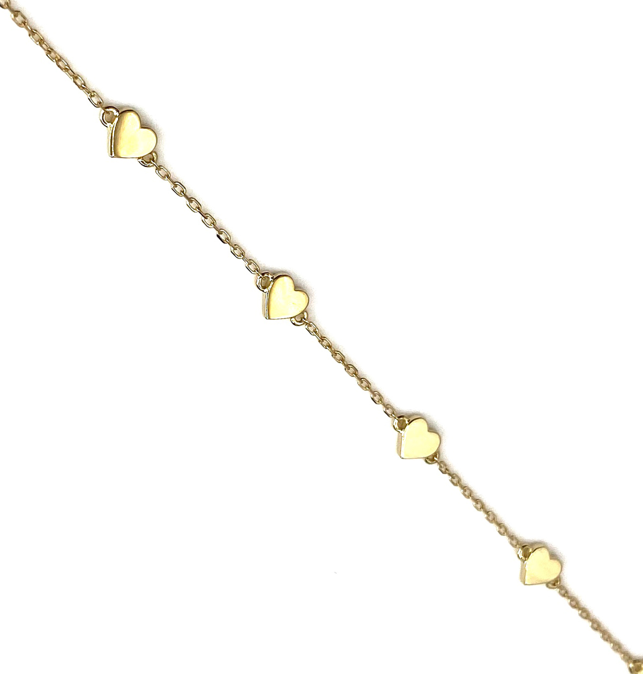 Classic Gold Hearts Bracelet – BELVICI